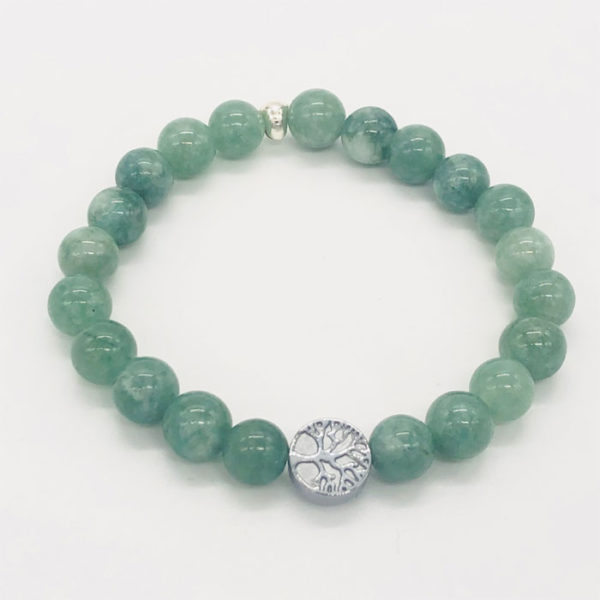 bracelet en jade arbre de vie