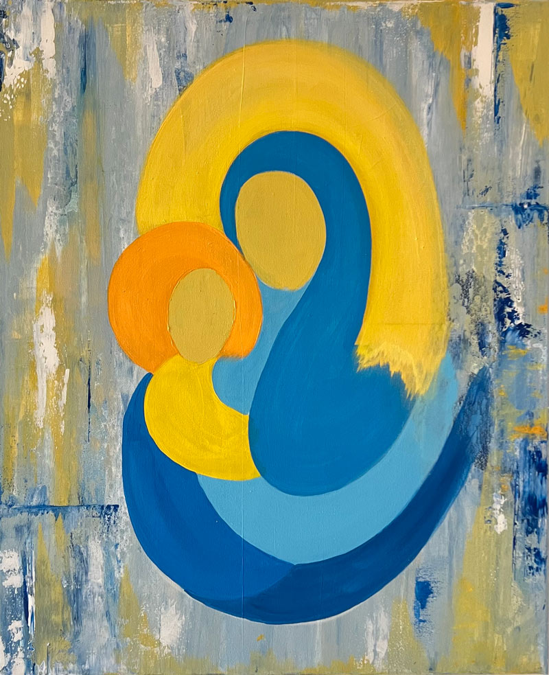 Union sacrée - 50 x 61 cm – Image 2