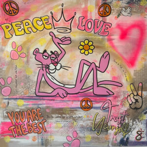 Pink Panther Peace and Love
