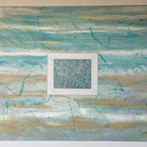Alternative view of Azur - 130 x 97 cm (VENDU)
