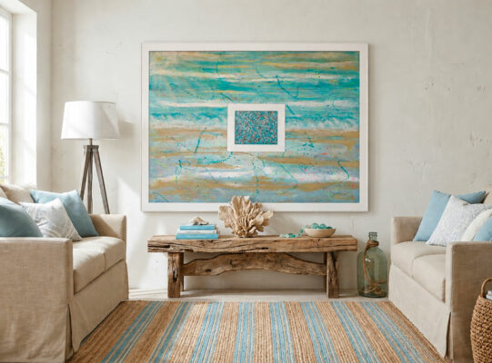 Azur - 130 x 97 cm (VENDU)