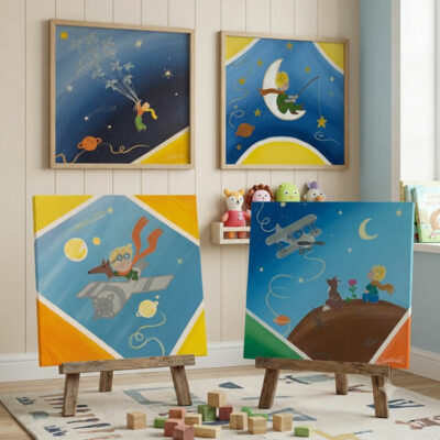Tableaux Prince du ciel oeuvre originale